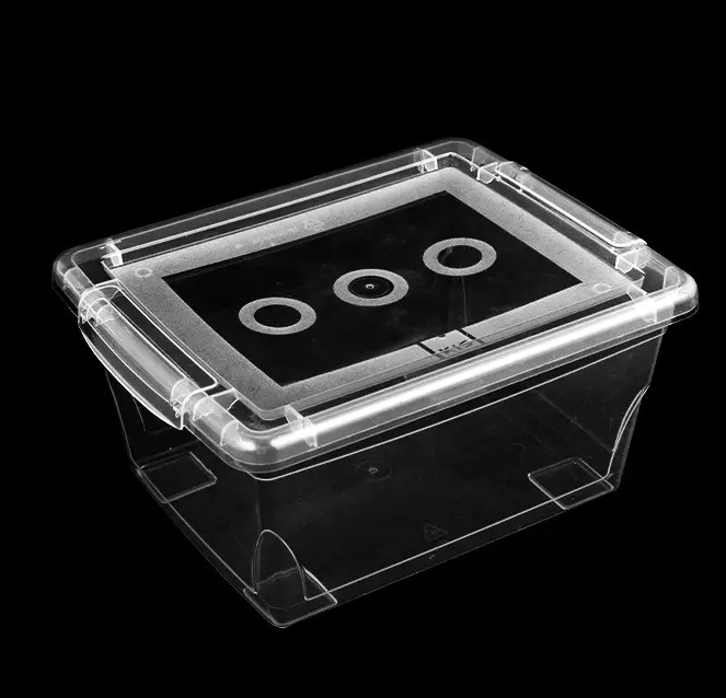 What types of items are suitable for lid storage plastic organizer for organizing?